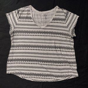 GAP Scoop Neck Crop Top Tee Size XL